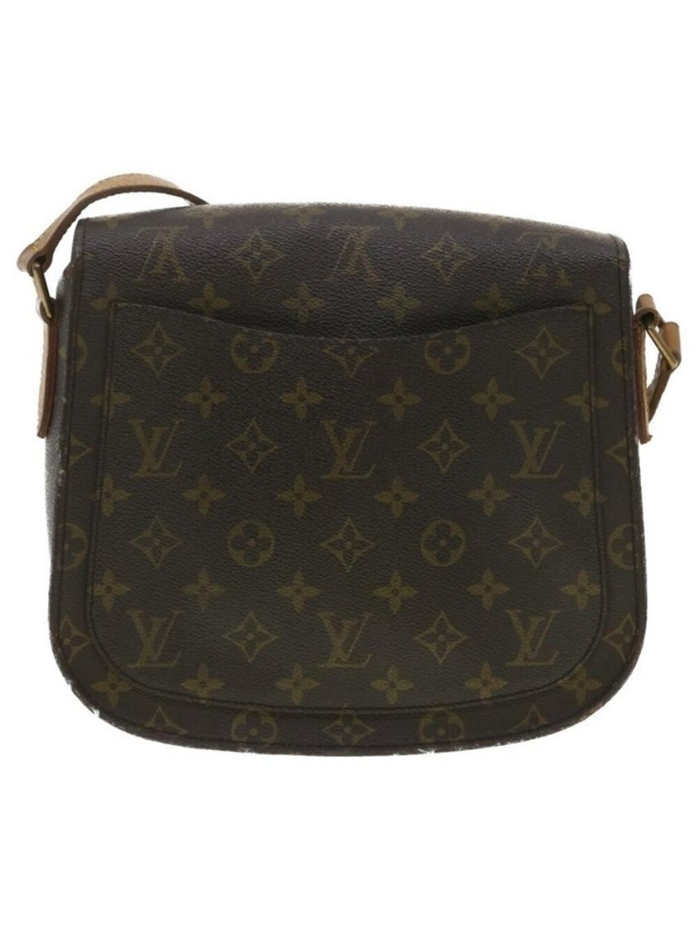 Authentic LOUIS VUITTON Monogram Saint Cloud GM Shoulder Bag M51242 LV - Picture 7 of 16